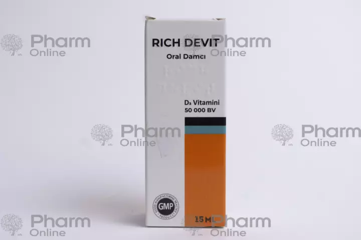 Riç Devit 50000 BV 15 ml (Damcı)