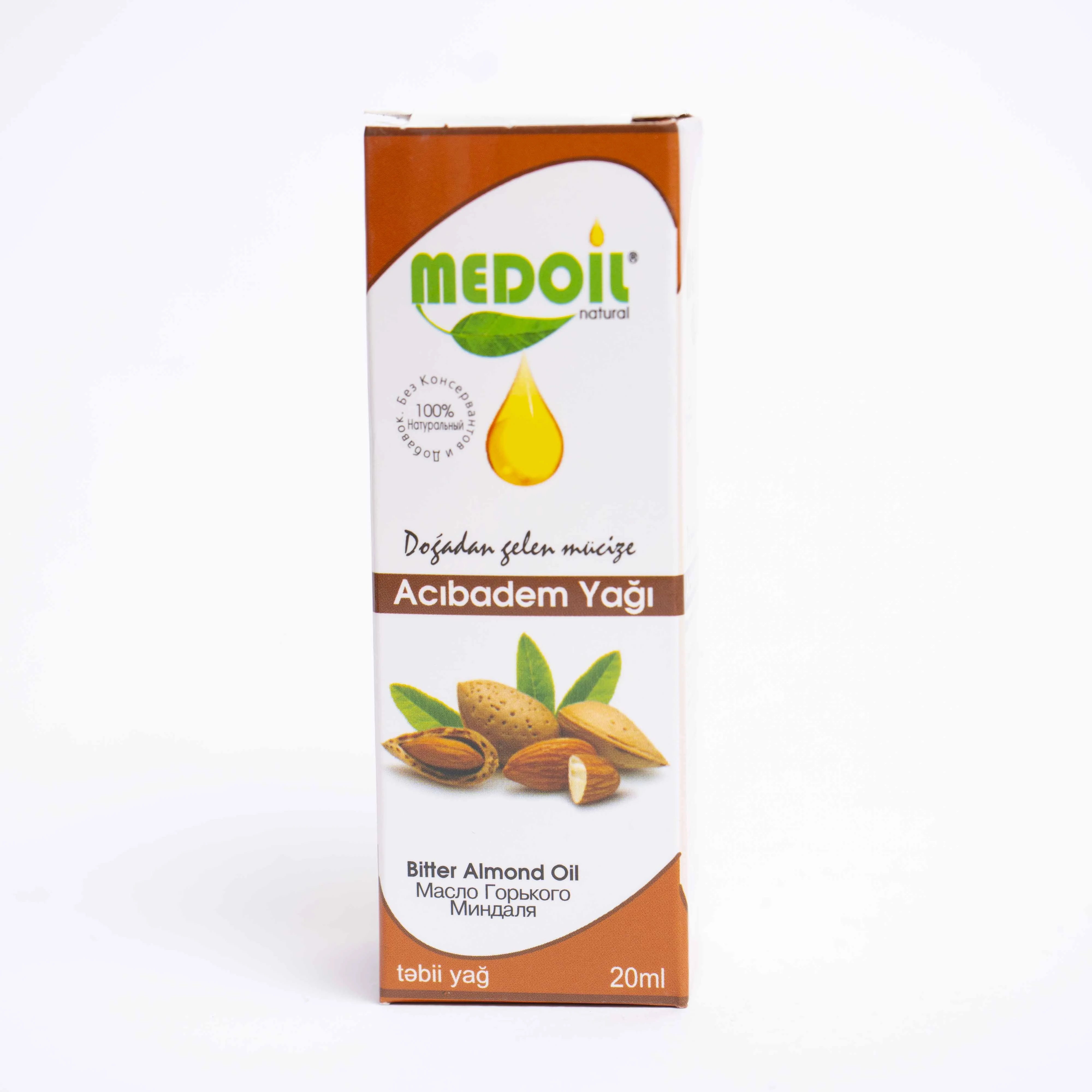 Масло горького миндаля 20 мл  (Medoil) (Турция)
