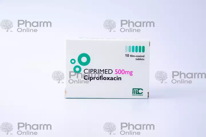 Çiprimed 500 mg № 10 (Tablet) (Kipr)