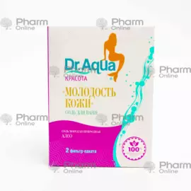 Bath salt "Dr. Aqua" aloe 500 gr (Russia)