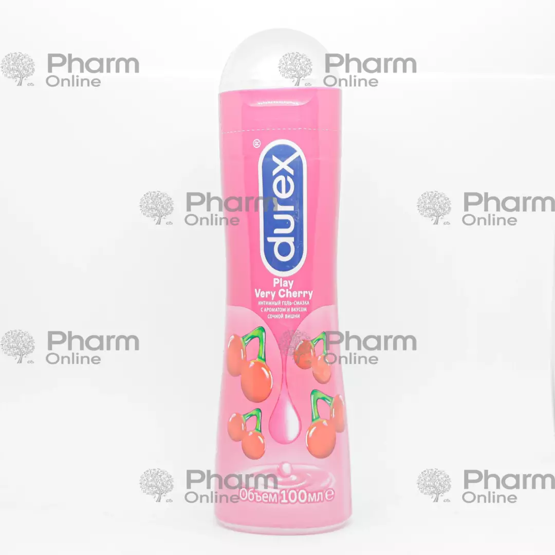 Gel lubricant Durex Play Very Cherry (with cherry flavor) 100 ml (Hygiene  products) (Reckitt Benckis