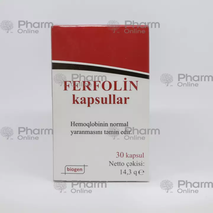 Ferfolin №30 (Kapsulalar) (VitaPharm) (Moldova)