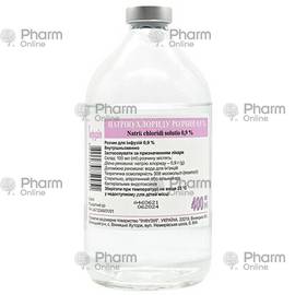 Sodium chloride 0.9% 400 ml (Solution) (Ukraine)