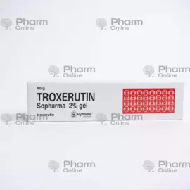 Troxerutin 2% (Troxevasin) 40 g (Gel) (Sopharma) (Bulgaria)