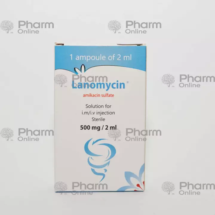 Lanomisin 500 mg/ 2 ml № 1 (Ampulalar) (Pharmathen S.A.) (Yunanıstan)
