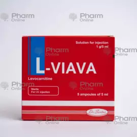 L-Viava 1 qr – qaraciyər, metabolizm və bərpa üçün istifadə olunan inyeksiya ampulu