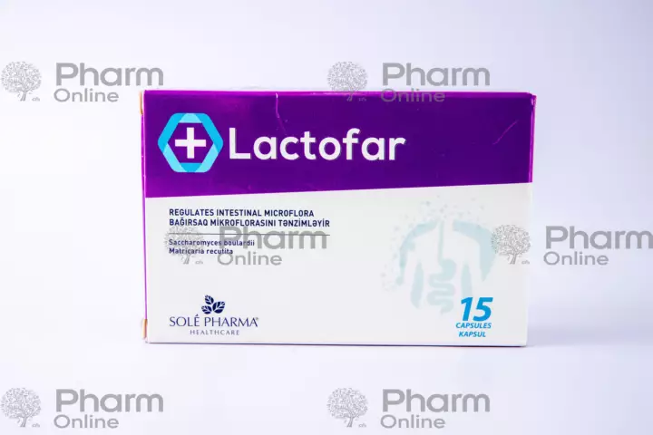 Laktofar +  № 15  (Capsules) (Latvia)