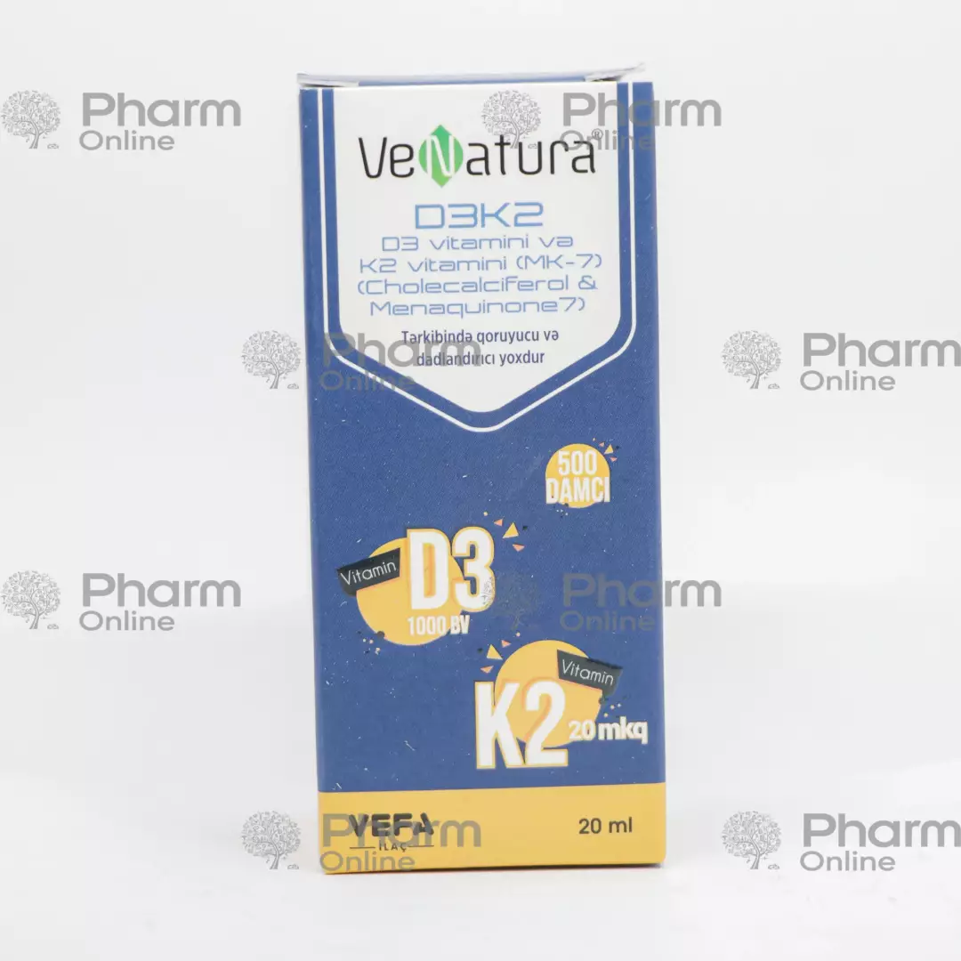 Venatura D3 K2 20 ml Drops Turkey