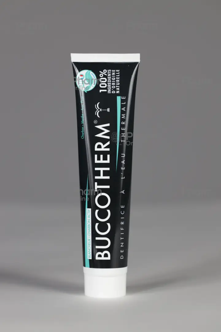 Зубная паста Buccotherm активированный уголь 100% natural BIO 75 мл