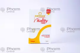 Omegor Vitality 1000 № 30 (Kapsullar) (EuroCaps Ltd.) (Böyük Britaniya)