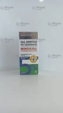 Minoxidil 5% (Minoksilife) (1707) 60 ml (Solution) (Unirex Healthcare Sağlık Sanayi ve Dış Ticaret