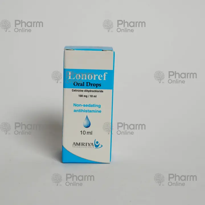 Лонореф 100 мг 10 мл (Капли) (Amriya pharm) (Египет)
