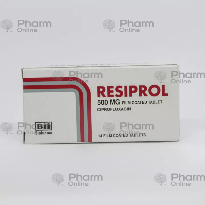 Resiprol 500 mq № 14 (Tablet) (Biofarma İlac San. ve Tic. A.Ş.) (Türkiyə)