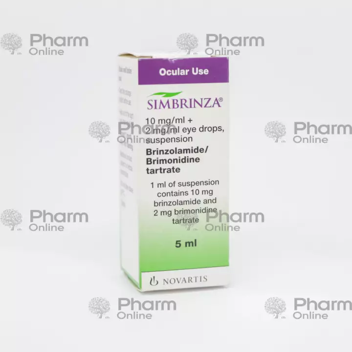 Simbrinza 10mg+2mg 5 ml (Göz damcısı) (Belçika)