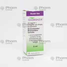 Simbrinza 10mg+2mg 5 ml (Göz damcısı) (Belçika)