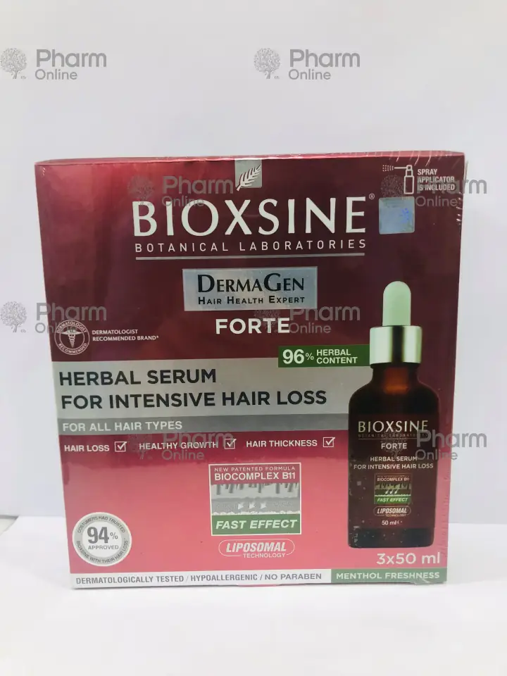 Bioxen forte Serum Derma Gen against intense lunge. hair 3x50 ml (9214) No. 1 (Serum) (BIOTA) (Tu
