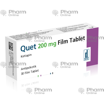 Kvet 200 mg  № 60 (Tablet) (Türkiyə)