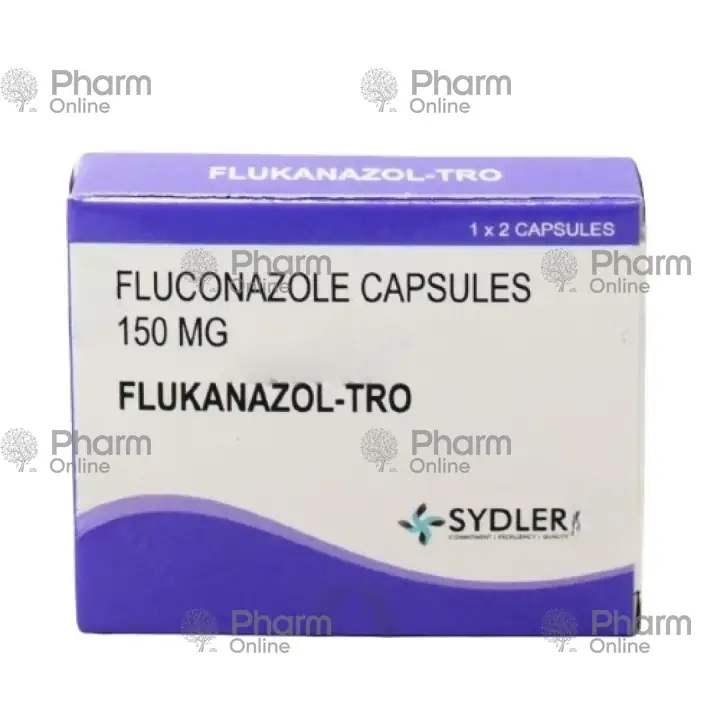 Flukonazol-tro 150 mq № 2 (Kapsulalar) (Hindistan)