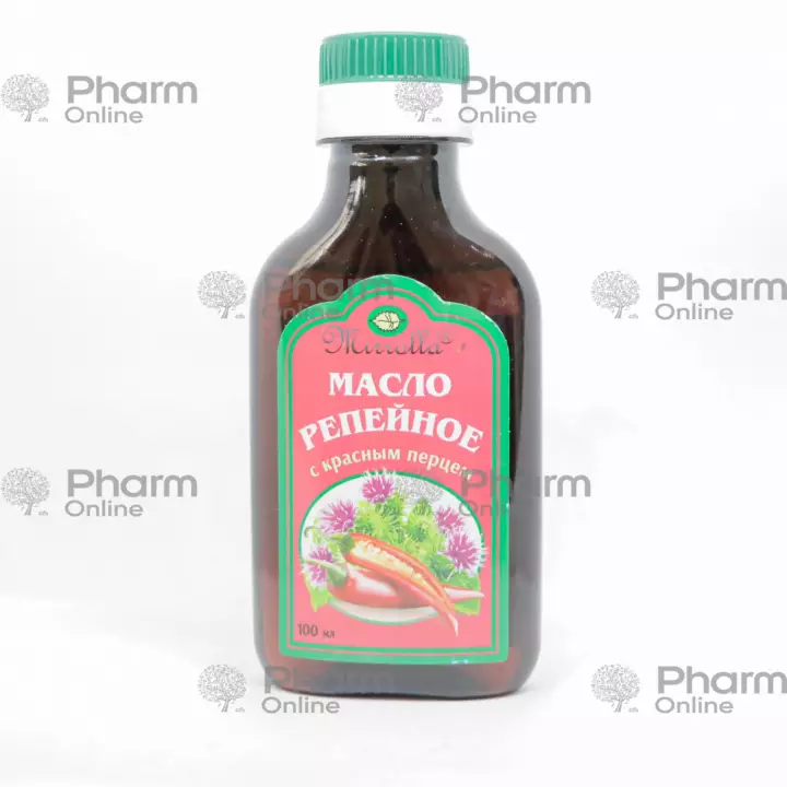 Repeyneo oil with red pepper and essential 100 ml (Solution) (Mirra OOO) (Russia)