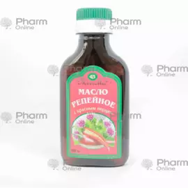 Репейное масло с  красным перцем и эфирными маслами 100 мл (Раствор) (Мирра ООО) (Россия)