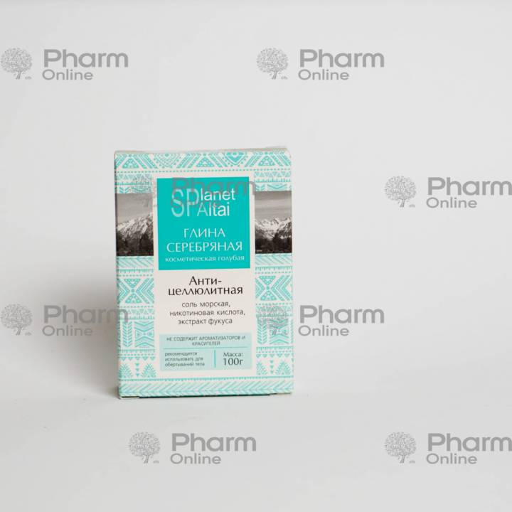 Qlina Mavi gil "Planet SPA Althea" Sellülit əleyhinə (0032)(3027) 100 q  (Althea MMC) (Rusiya)
