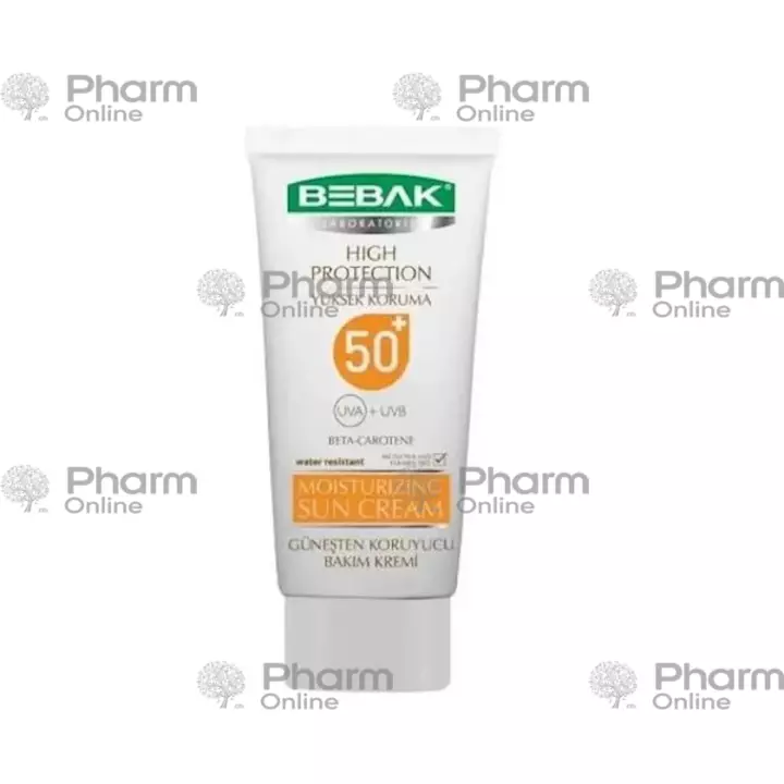 Солнцезащитный крем BEBAK SPF 50+ (7750)  75 мл (Крем) (Турция)