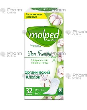 Molped pure soft organic cotton pads № 32 (5507)