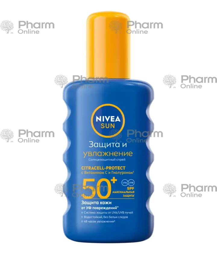 Nivea sprey SPF-50 qoruyucu və nəmləndirici (5826) 200 ml